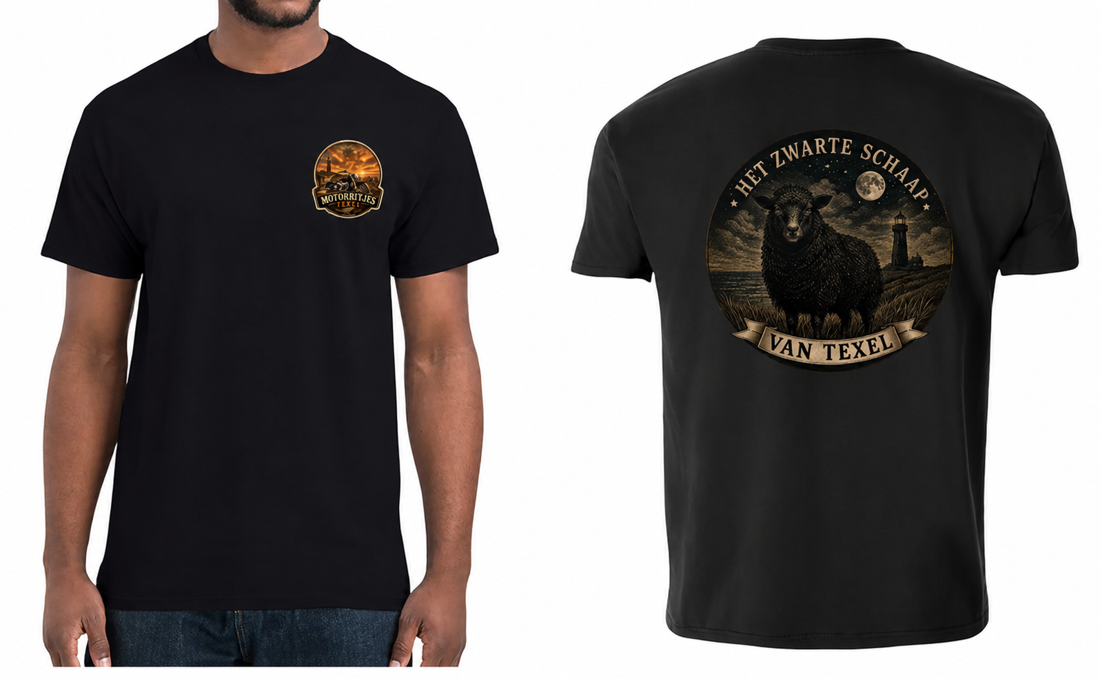 Het Zwarte Schaap van Texel — T-shirt