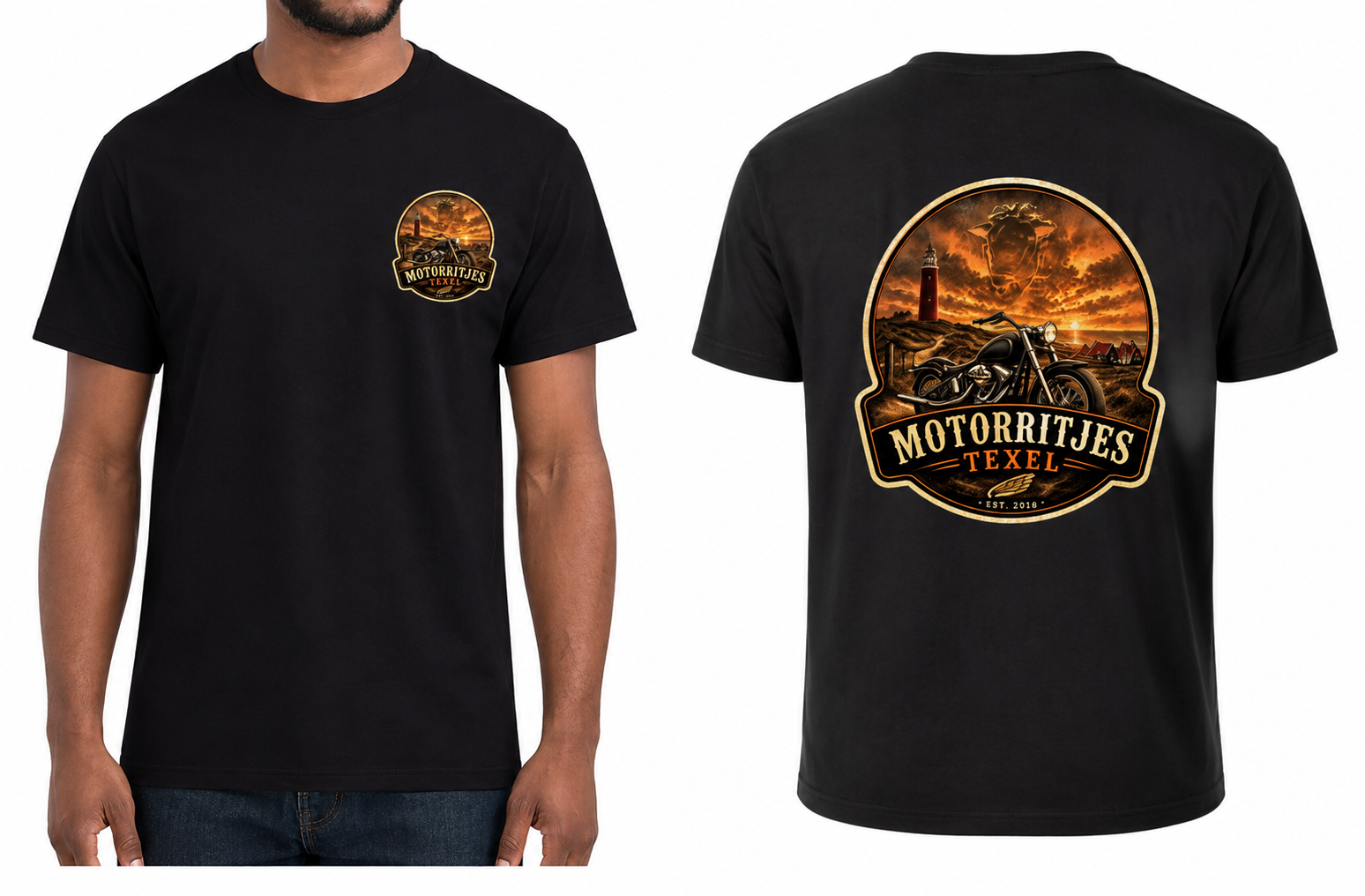 Motorritjes Texel — T-shirt