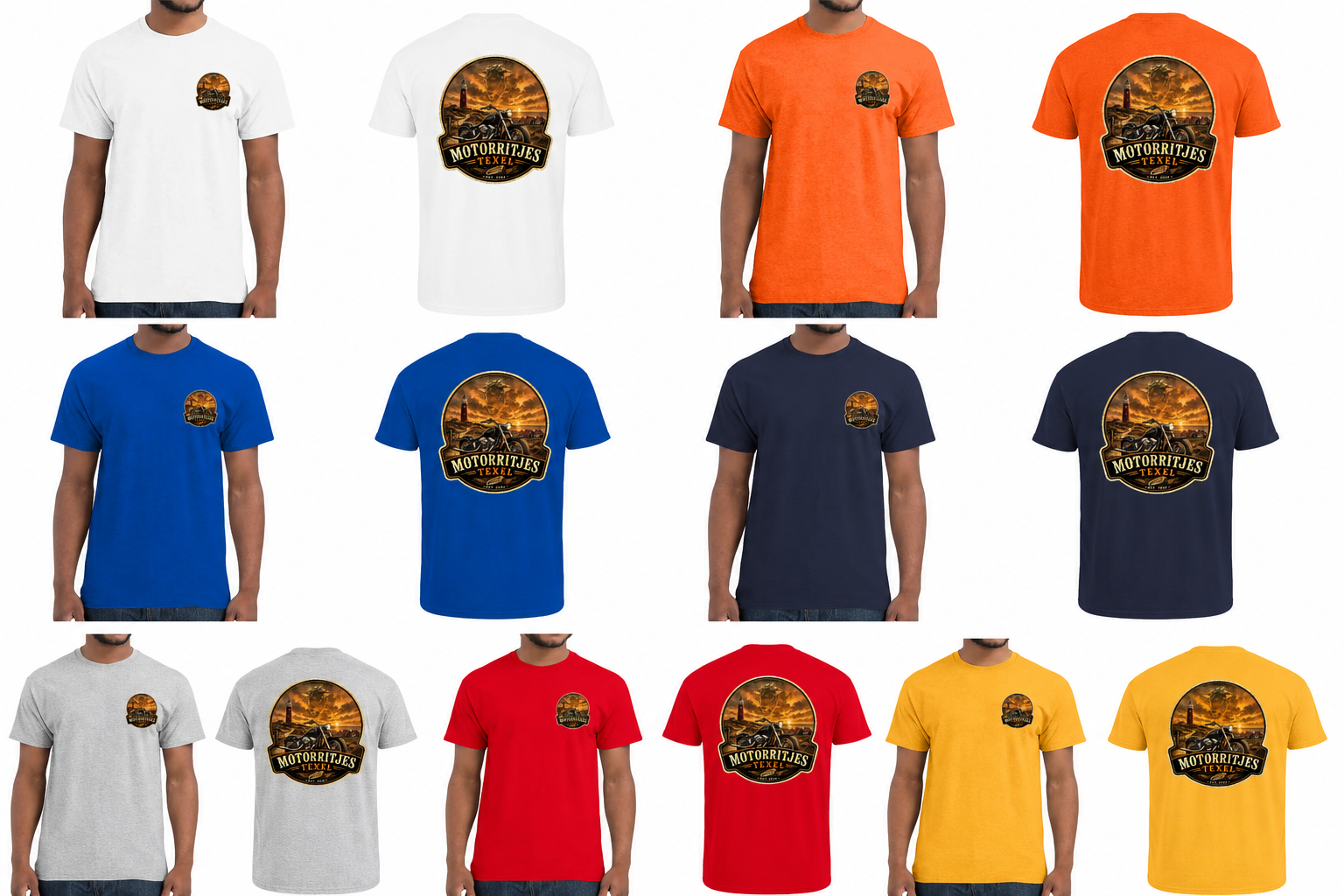Motorritjes Texel — T-shirt