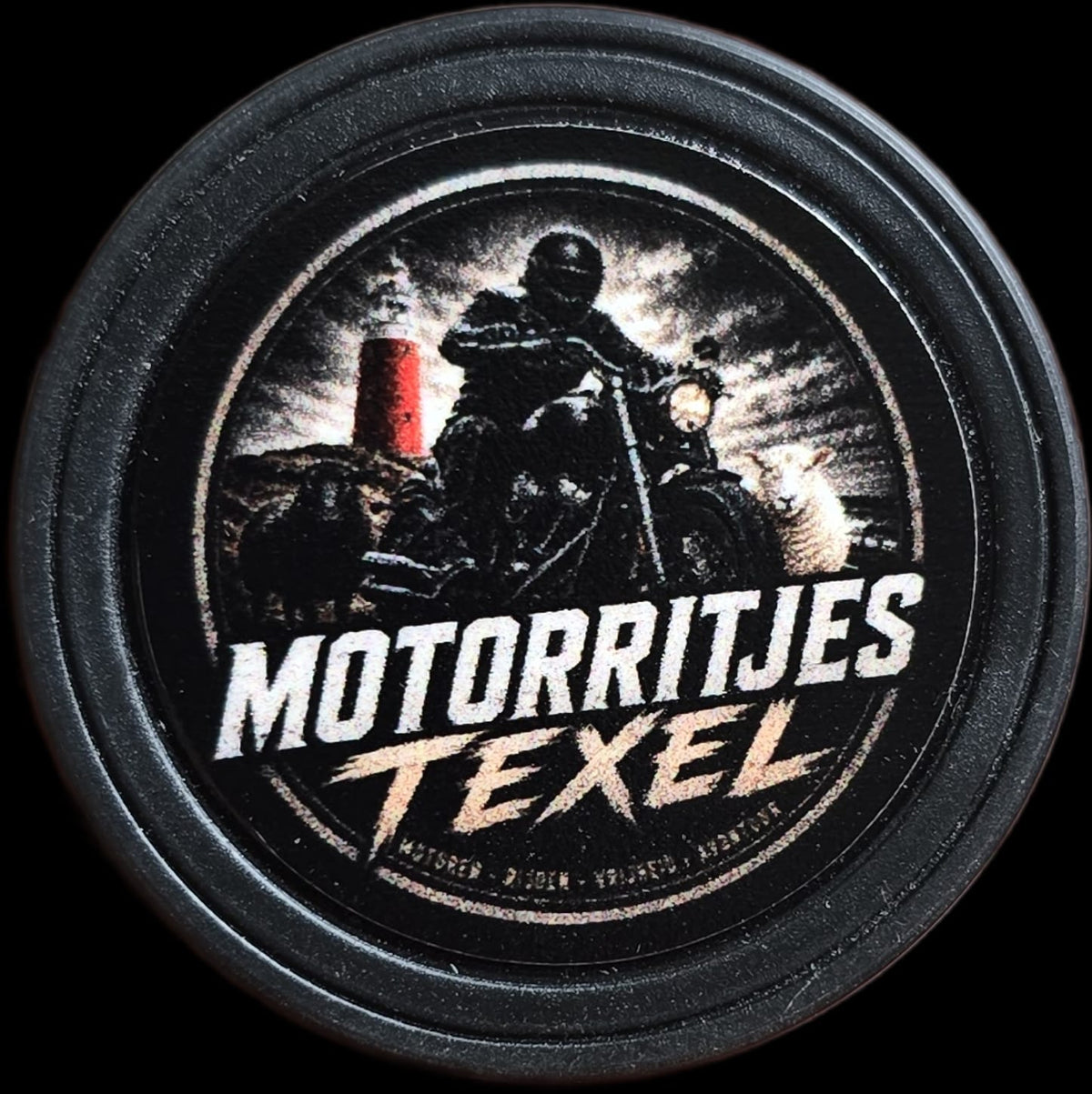 Pokerchip - Motorritjes Texel - Schapen - Kluisje