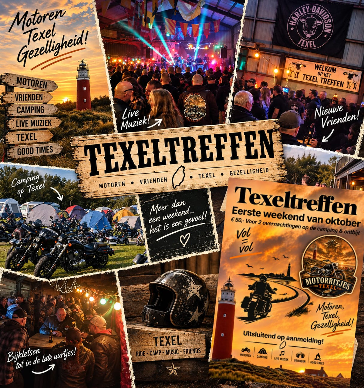 Texeltreffen - vrijdag/zondag