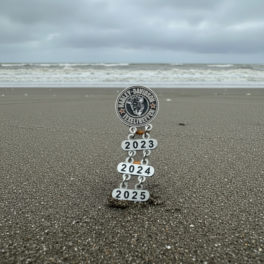 Pin H-D Texeltreffen strandsfeer