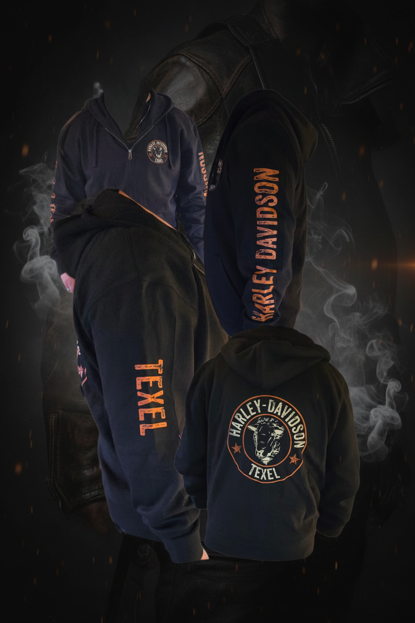 H-D Texel vest alle kanten